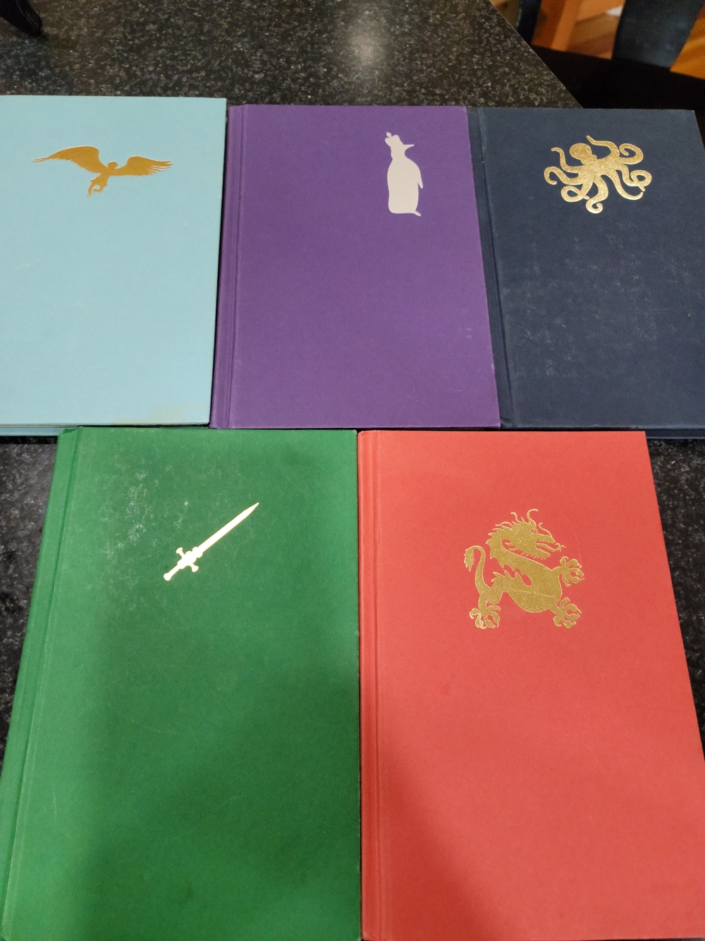 Magic Tree House Books Decorative Hardcover - Green Red Blue Purple